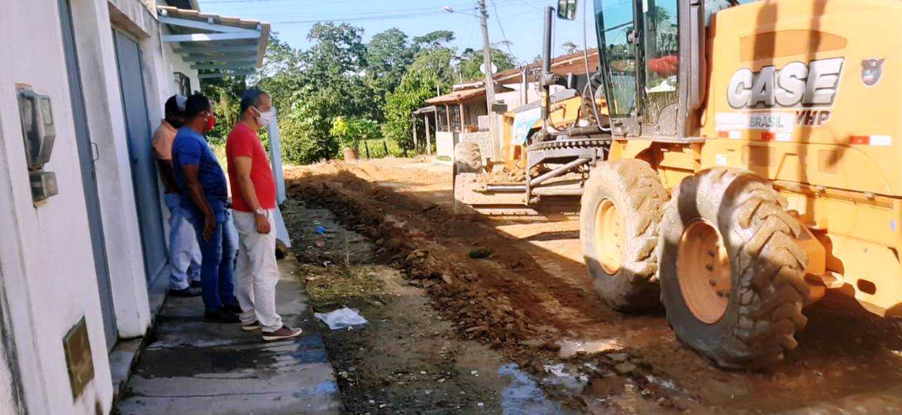 Camacã: Mais 2 ruas em fase de conclusão em São João do Panelinha